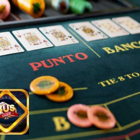 Tìm hiểu về tựa game Baccarat Punto Banco tại 8us casino